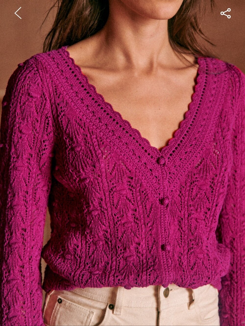 Sezane Saja Cardigan